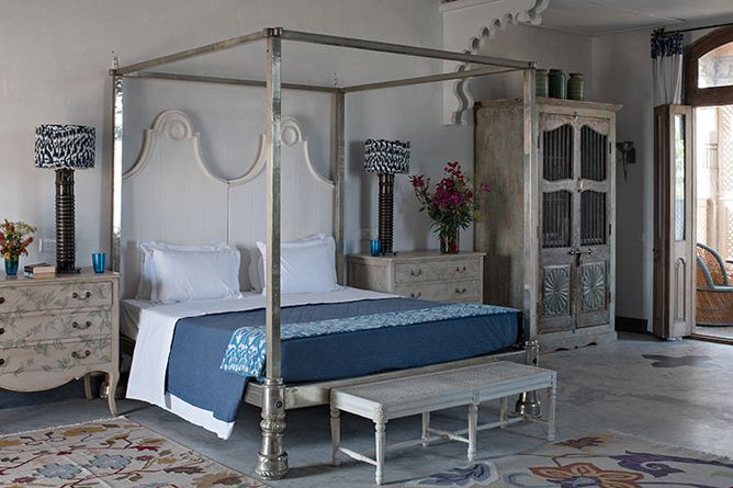Master suite with balcony
