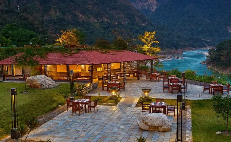 Aloha on the Ganges at Rishikesh