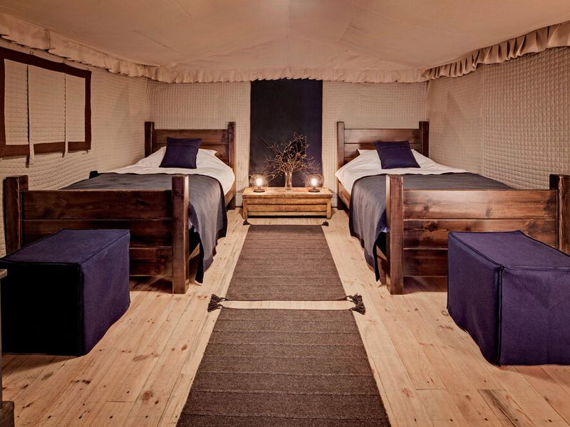 Twin room at Norden Camp