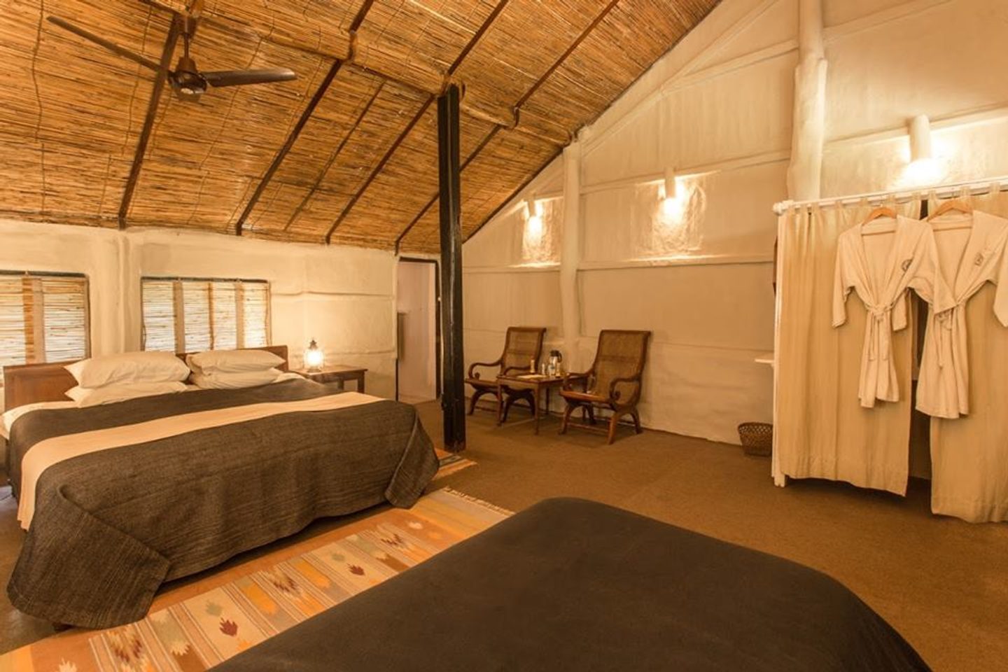 Double room at Tiger Tops Tharu Lodge