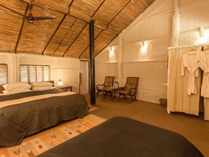 Double room at Tiger Tops Tharu Lodge