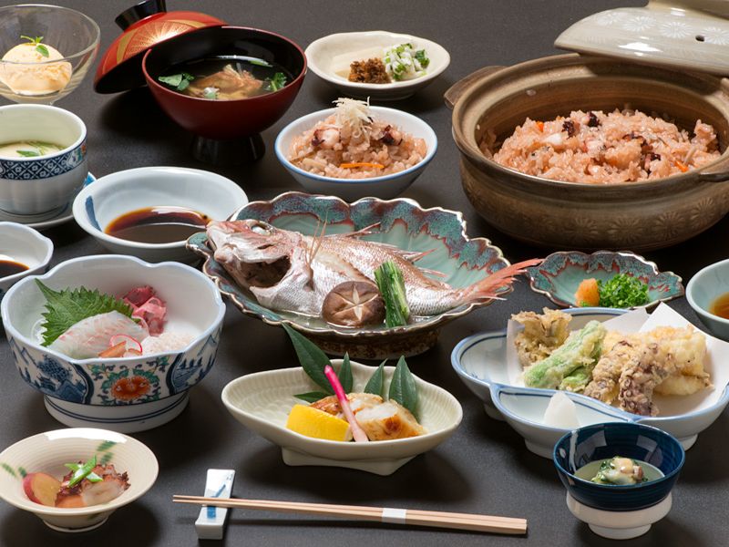 Ryokan dinner