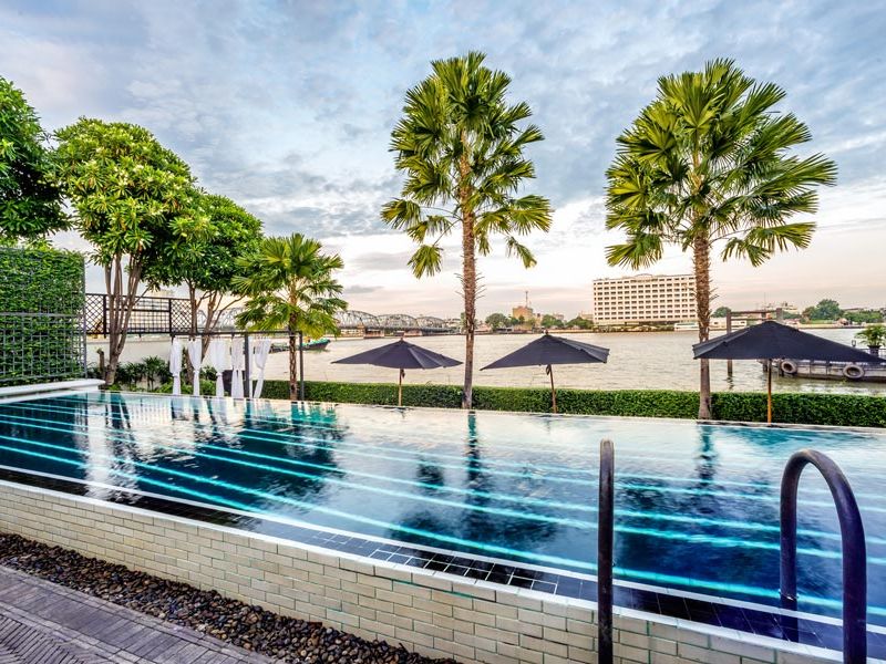 Riverside pool at The Siam