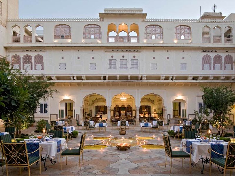 Courtyard at Samode Palace