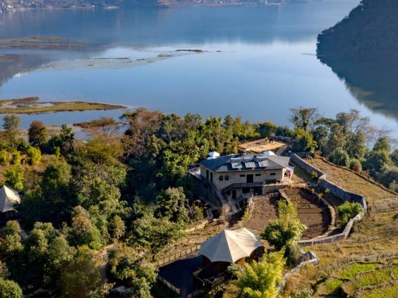 Pavilion Lake view