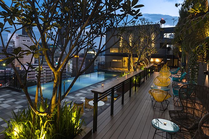 Rooftop terrace & pool