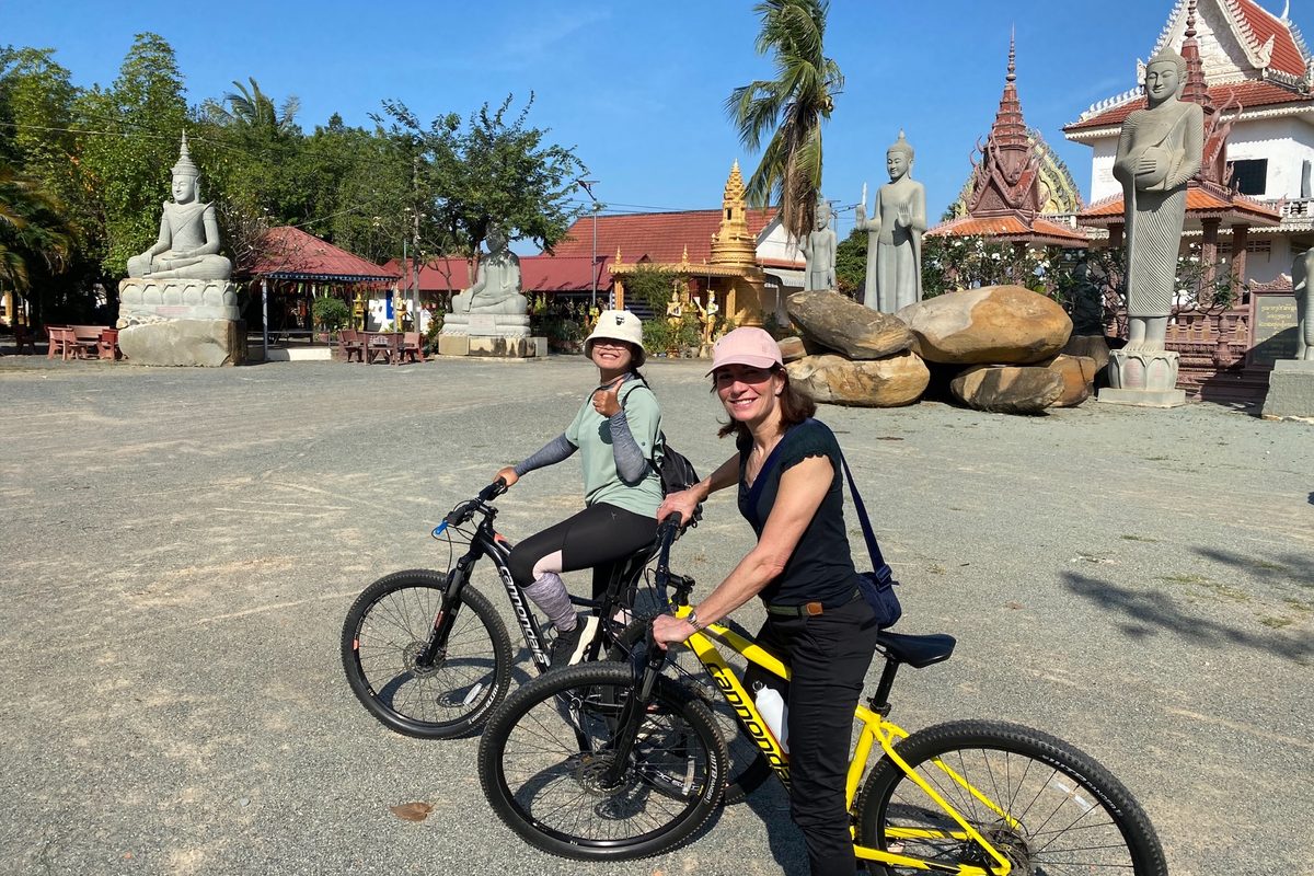Cycling in Cambodia