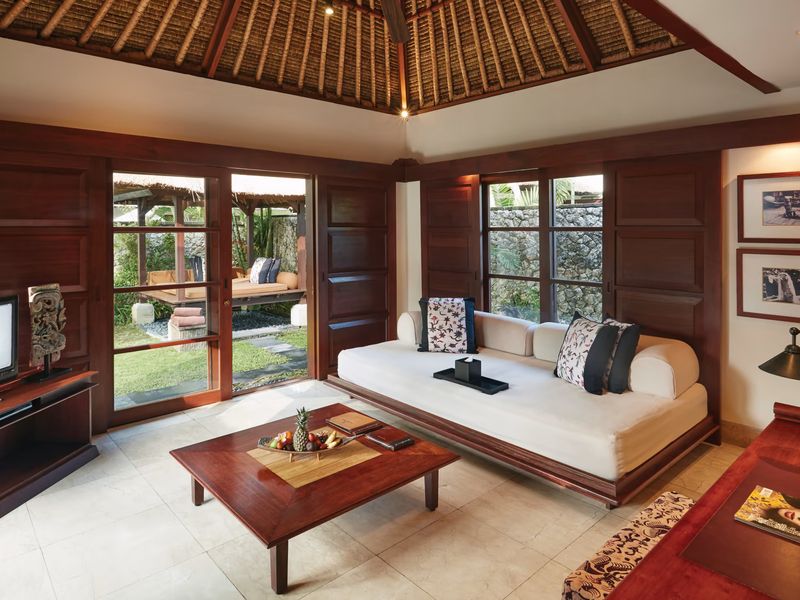 Villa lounge at Belmond Jimbaran Puri Bali Indonesia