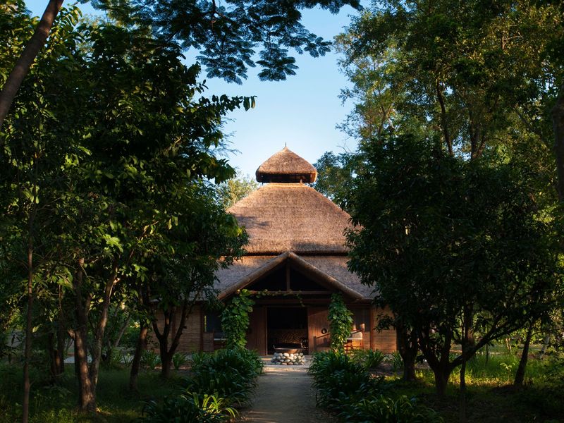 Exterior of Karnali Lodge