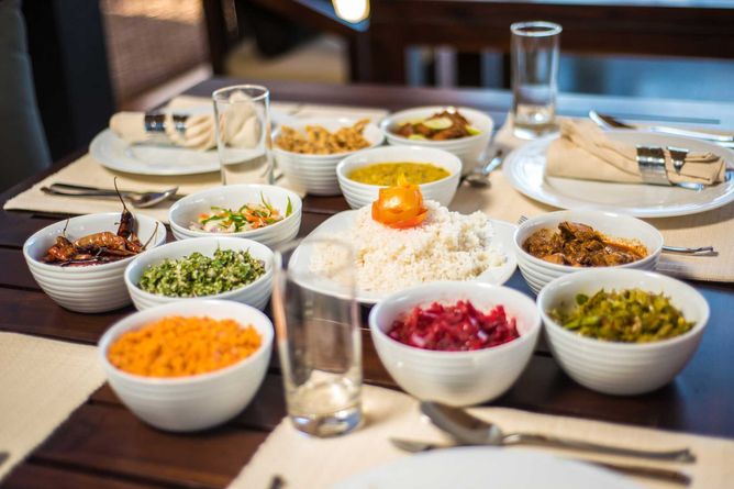 Traditional dining