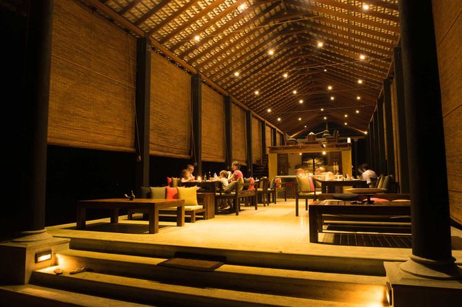 Dining pavilion
