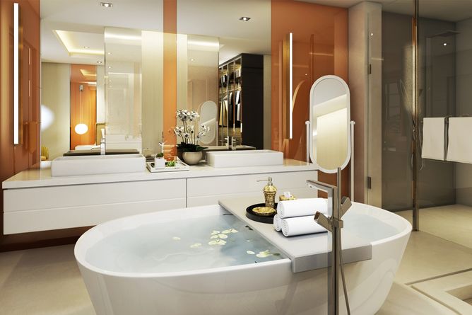 Deluxe bathroom
