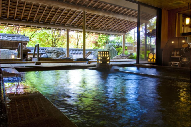 Hot spring baths