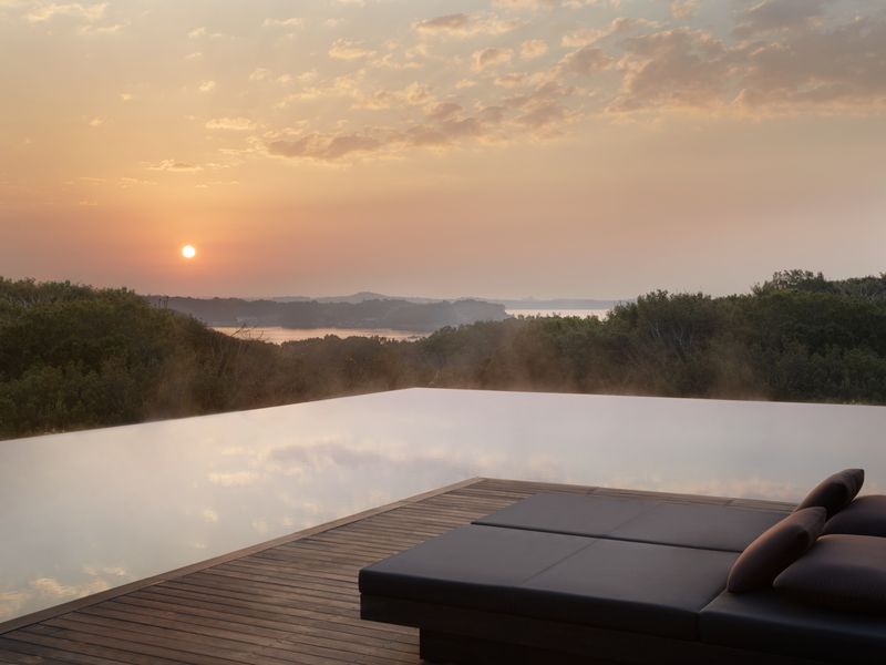 Swimming pool at Amanemu