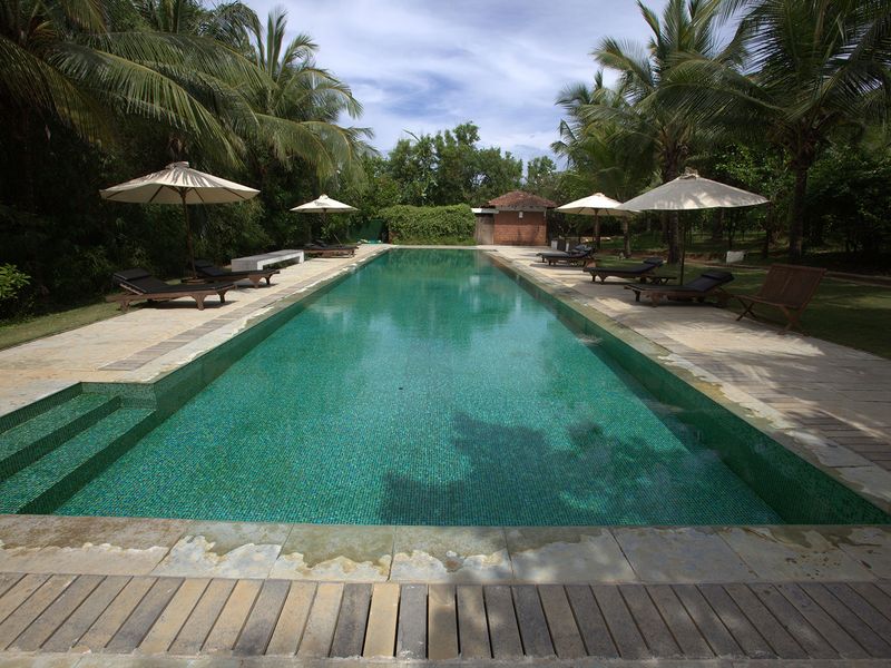 Swimming pool at Aashyana Lakhanpal