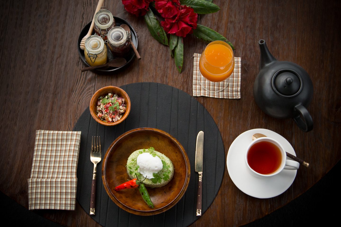 Breakfast at Gangtey Lodge