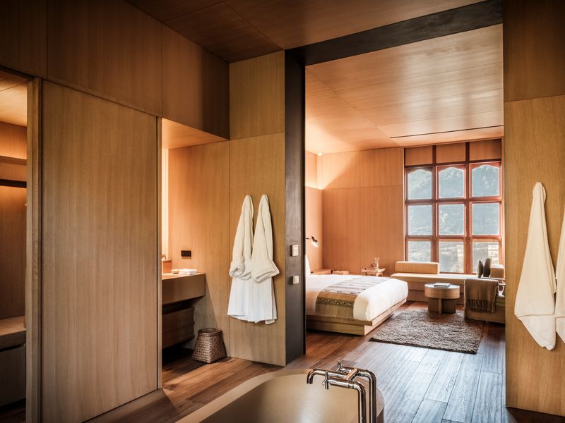 Lodge suite at Amankora Punakha