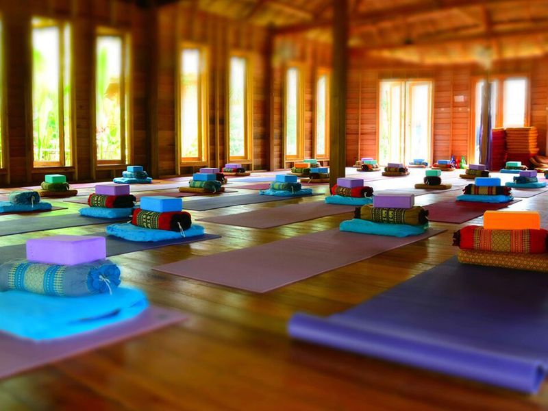 Yoga studio at 9 Hornbills