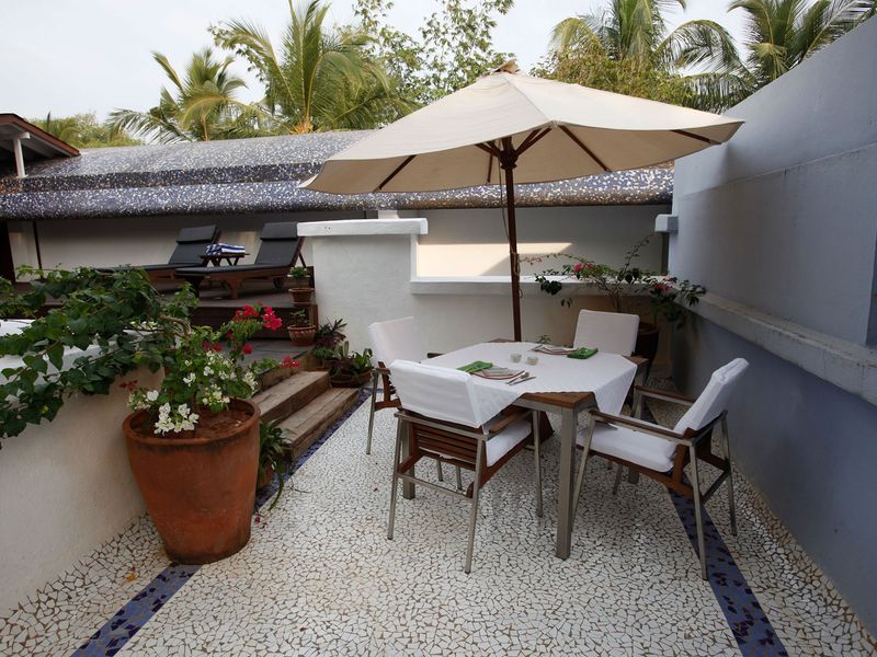 Terrace at Aashyana Lakhanpal