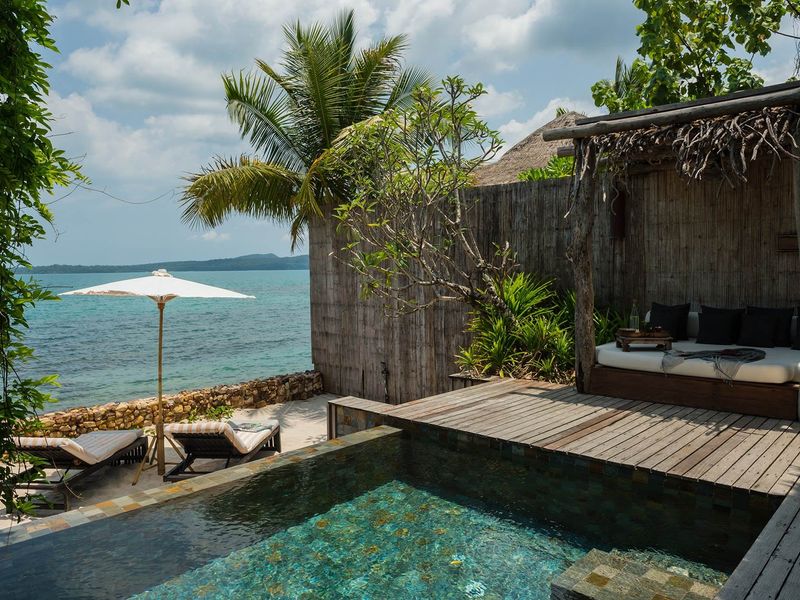 Private pool at Song Saa