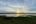 a sunset over a lake