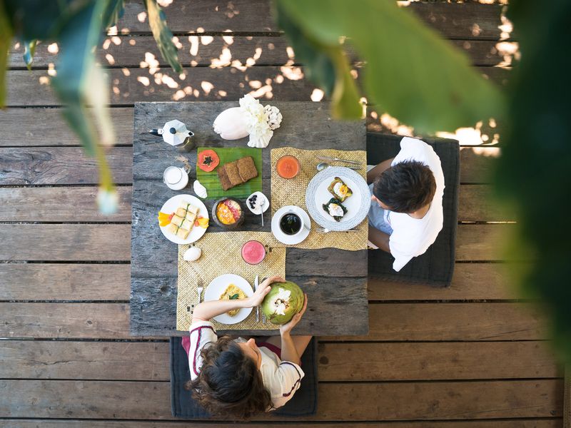 Breakfast at Bo’a Vida Rote Nusa Tenggara Indonesia