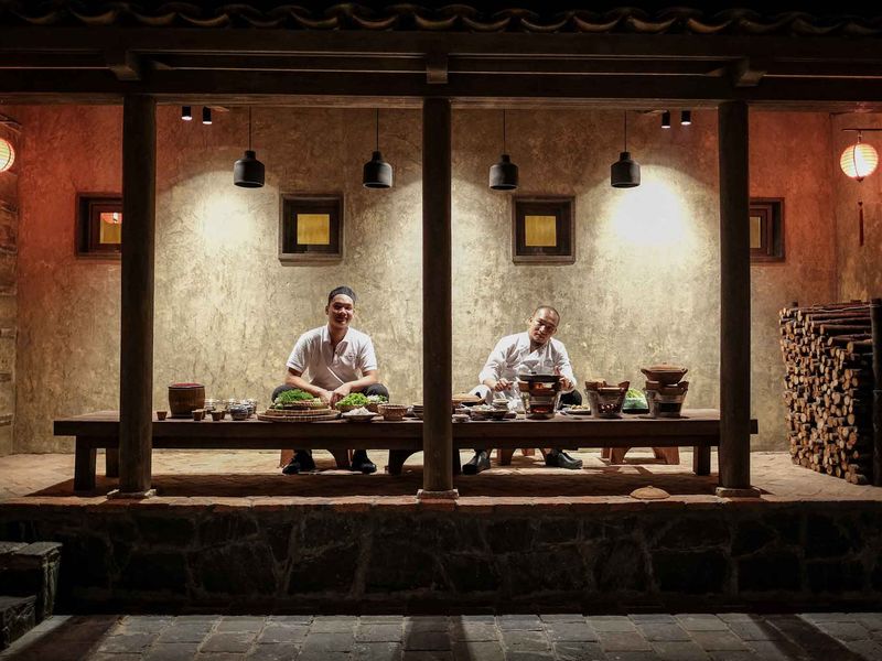 Traditional cooking techniques at Zannier Bai San Ho