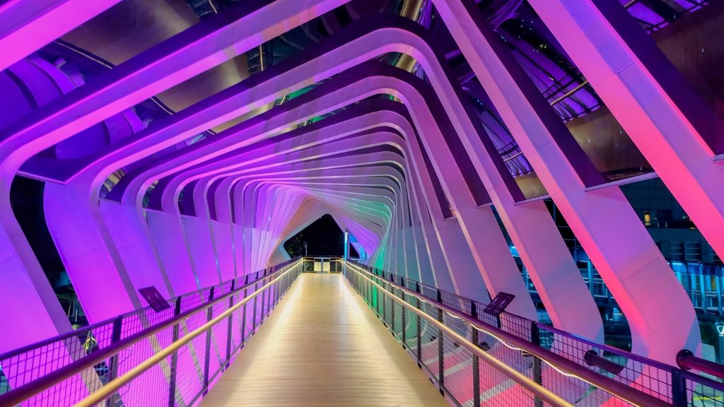 Jakarta modern bridge