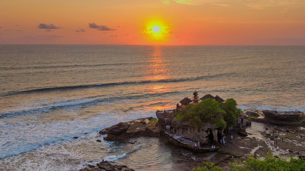 Tanah Lot sea temple Bali