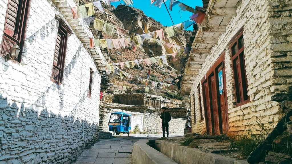 Village in Mustang