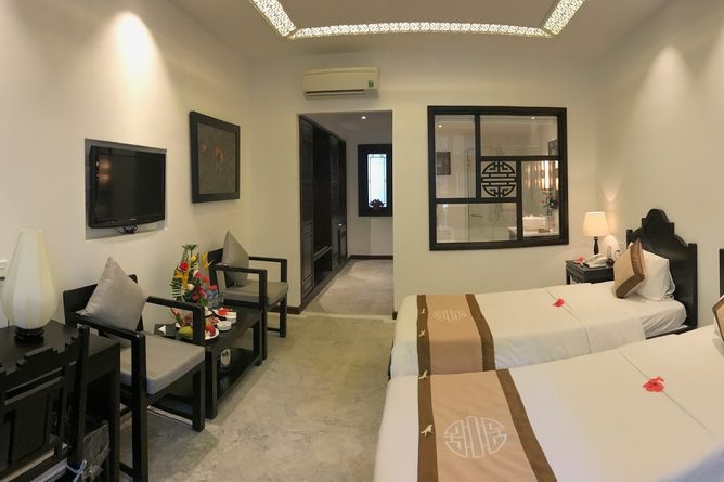 Newly refurbished room