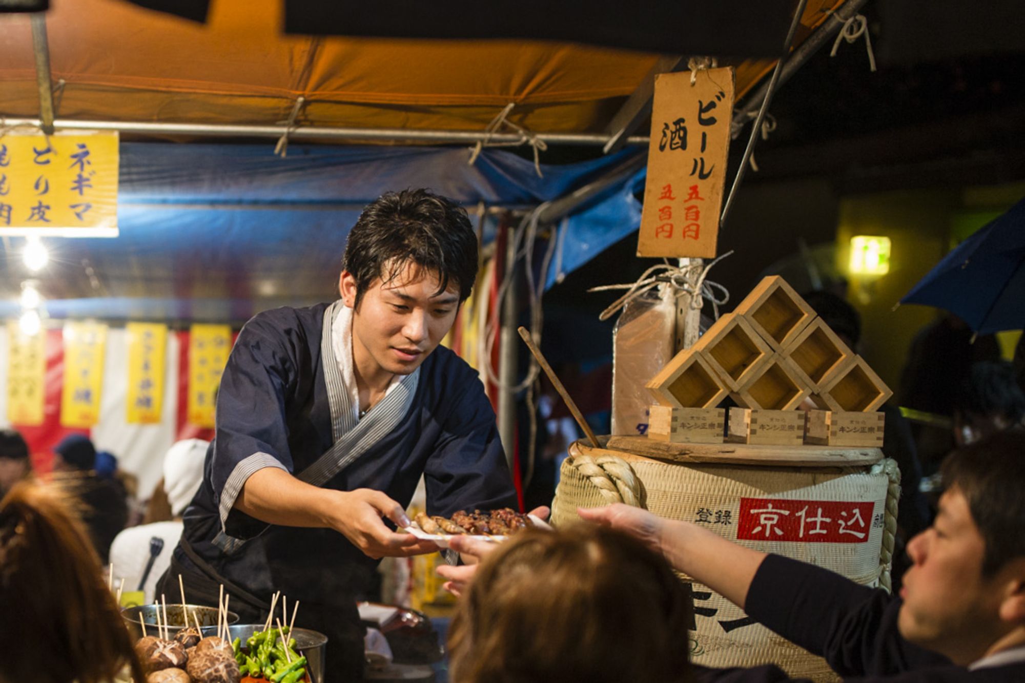 Japanese food stall