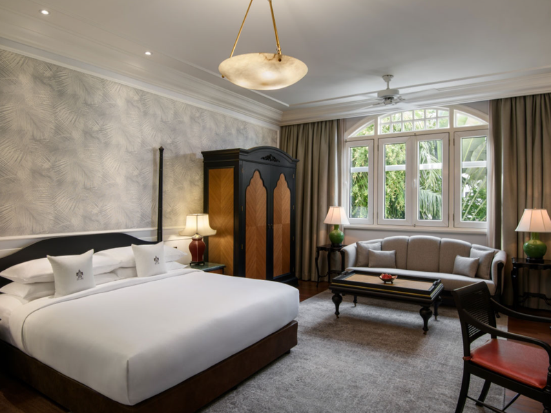 Double room at Eastern & Oriental Hotel