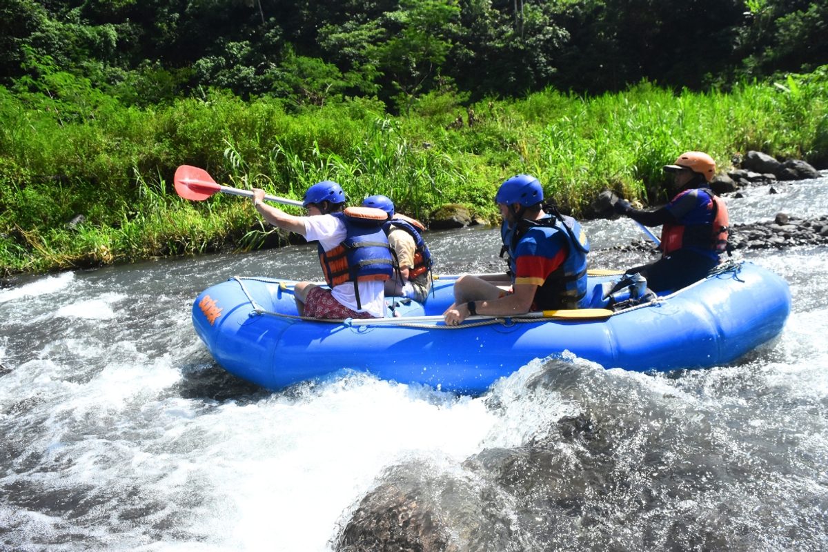 Rafting in Indonesia