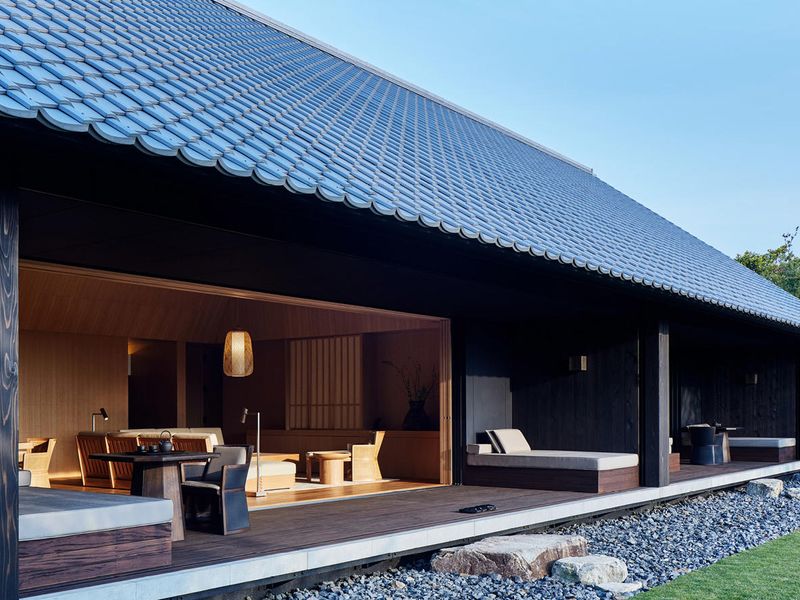 Suite exterior at Amanemu