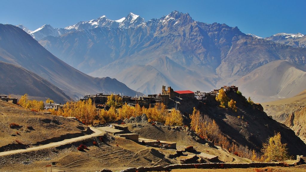 Mustang landscape Nepal