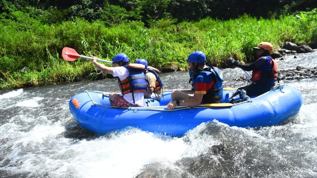 Rafting in Indonesia