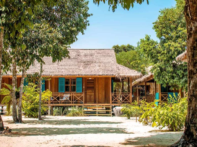 Beach bungalow at Sok San