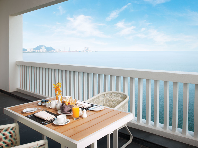 Sea view at Eastern & Oriental Hotel