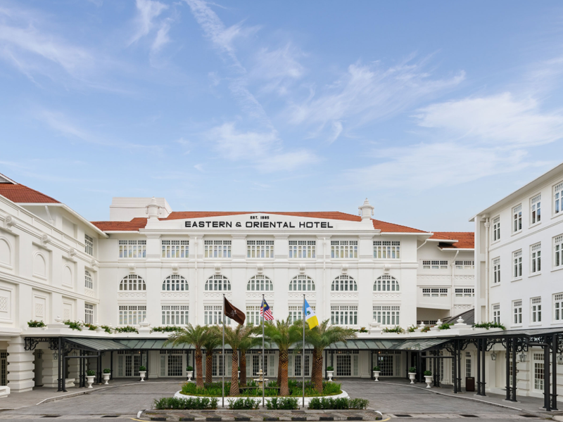 Exterior of Eastern & Oriental Hotel