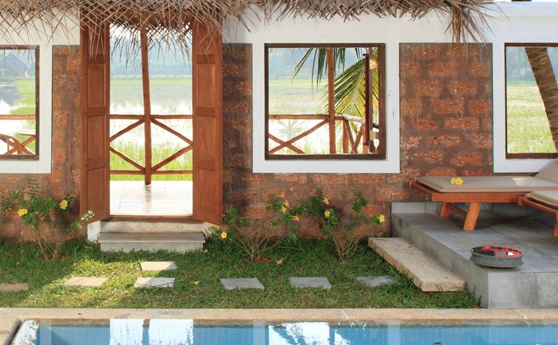 Relaxing private gardens