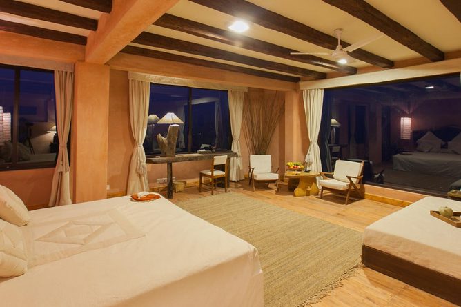 Spacious suites