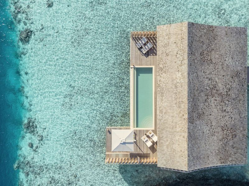 Villa from above at Kudadoo
