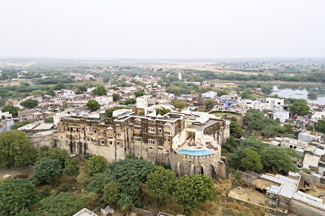 A stunning renovated fort