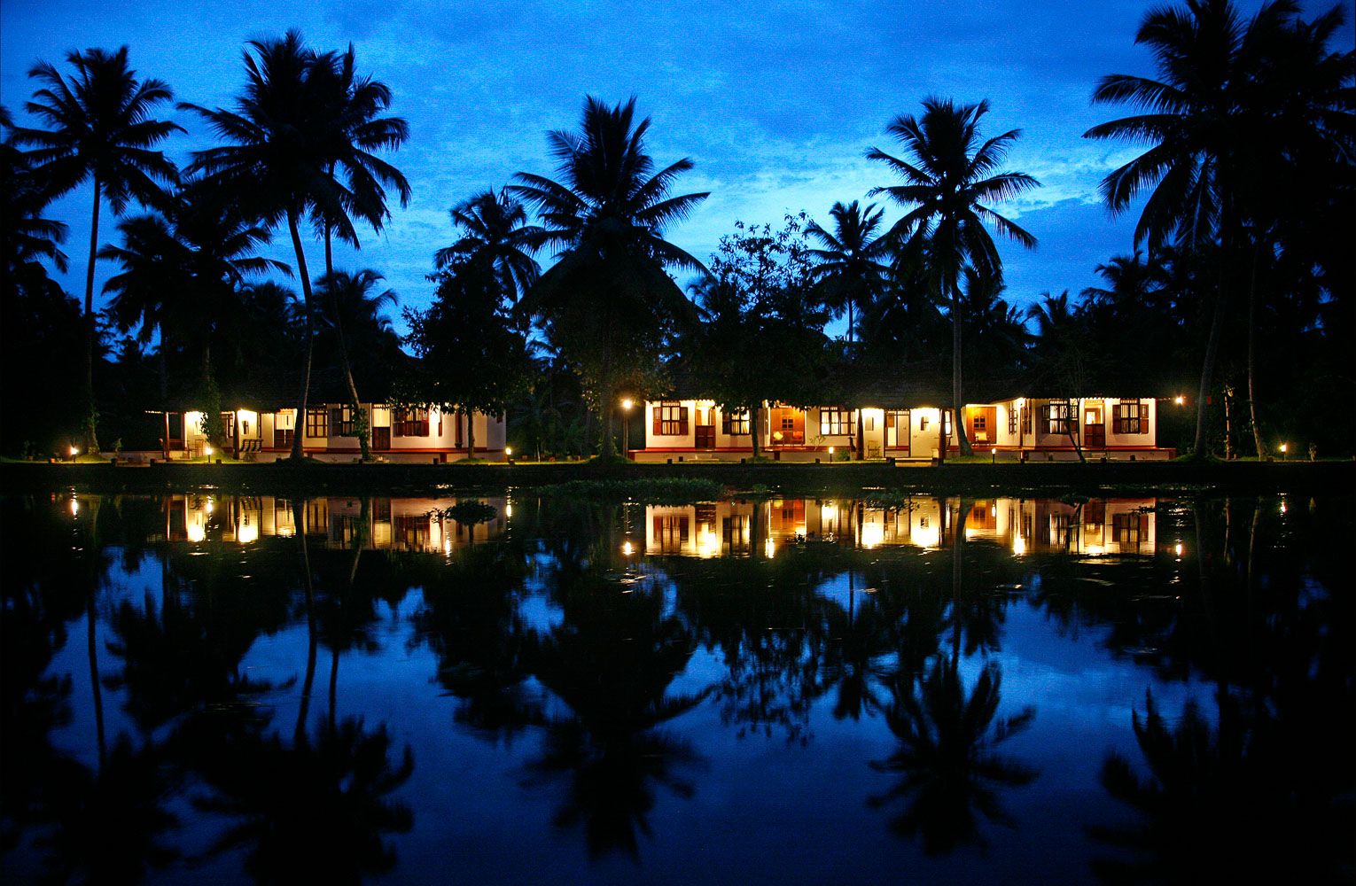 Evenings on the backwaters