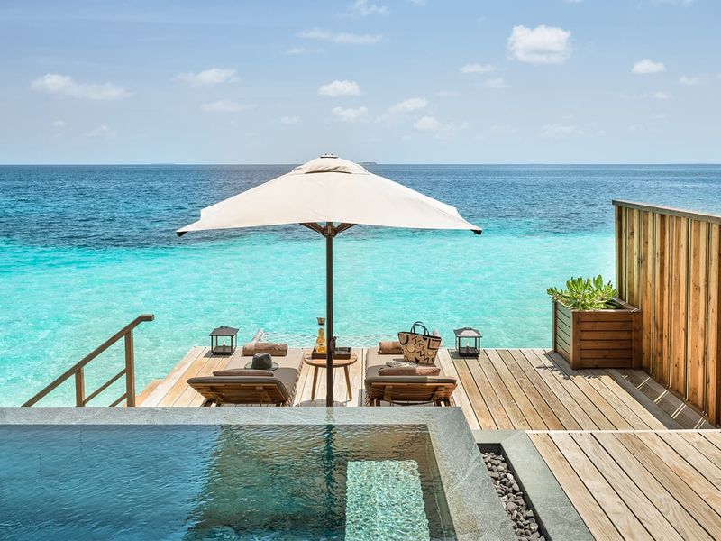 Villa with sea view at Joali Maldives
