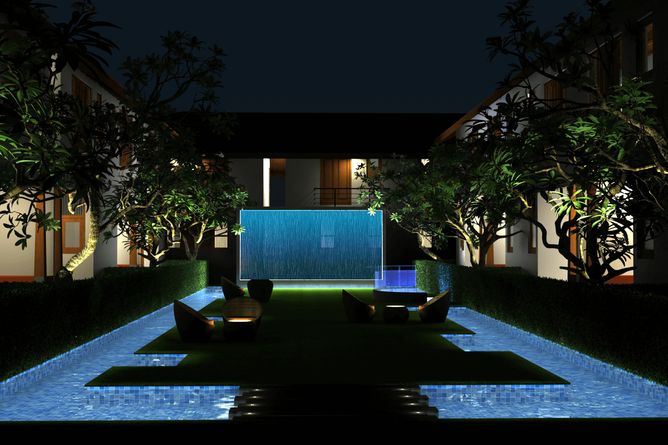 Outdoor pool