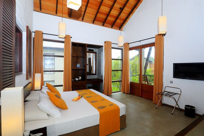 Deluxe Chalet interior