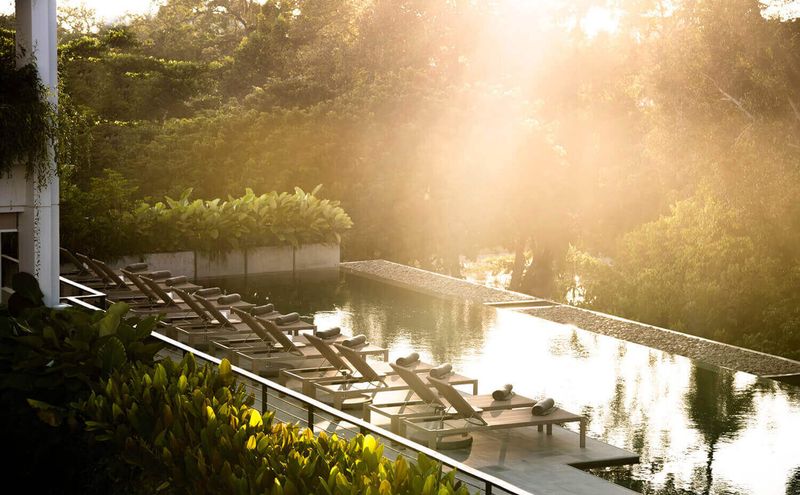 Outdoor pool & terrace