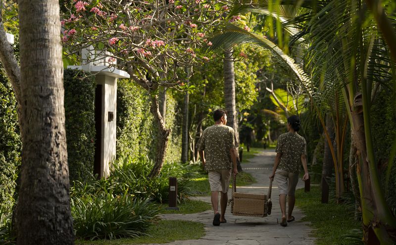 Resort walkways